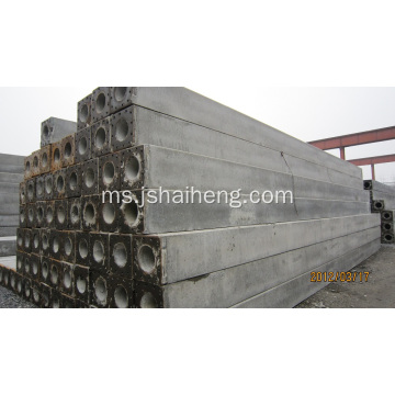 Concrete Hollow Square Mould Pile